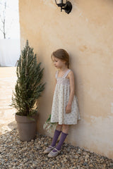 ［perrobebe］Heloise smock one-piece (lavender)