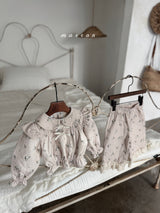 ［marron］Bunny bondding lace pants