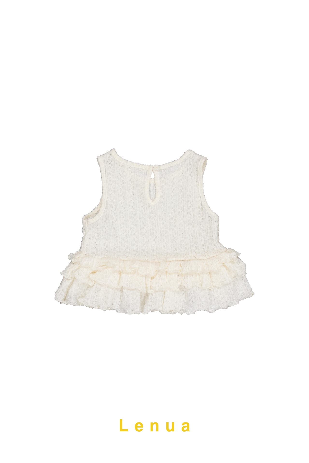 ［lenua］April frill blouse