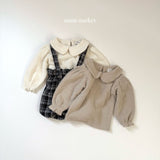 [mimi market] Softy collar tops