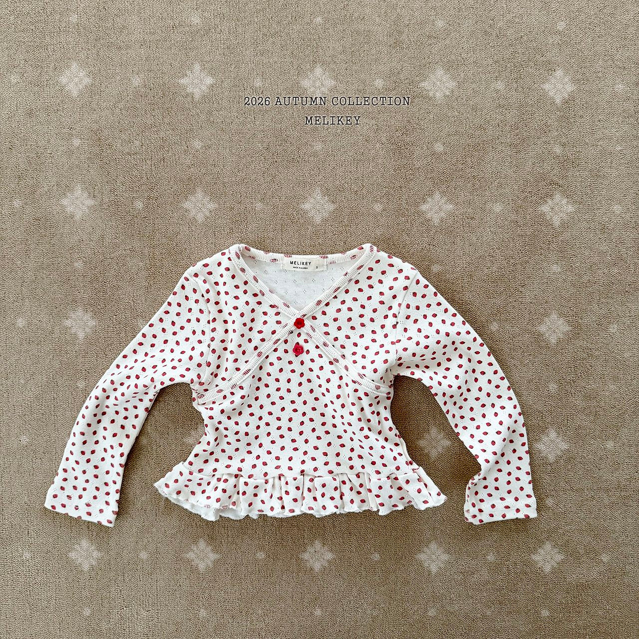 ［Melikey］Mini strawberry tee