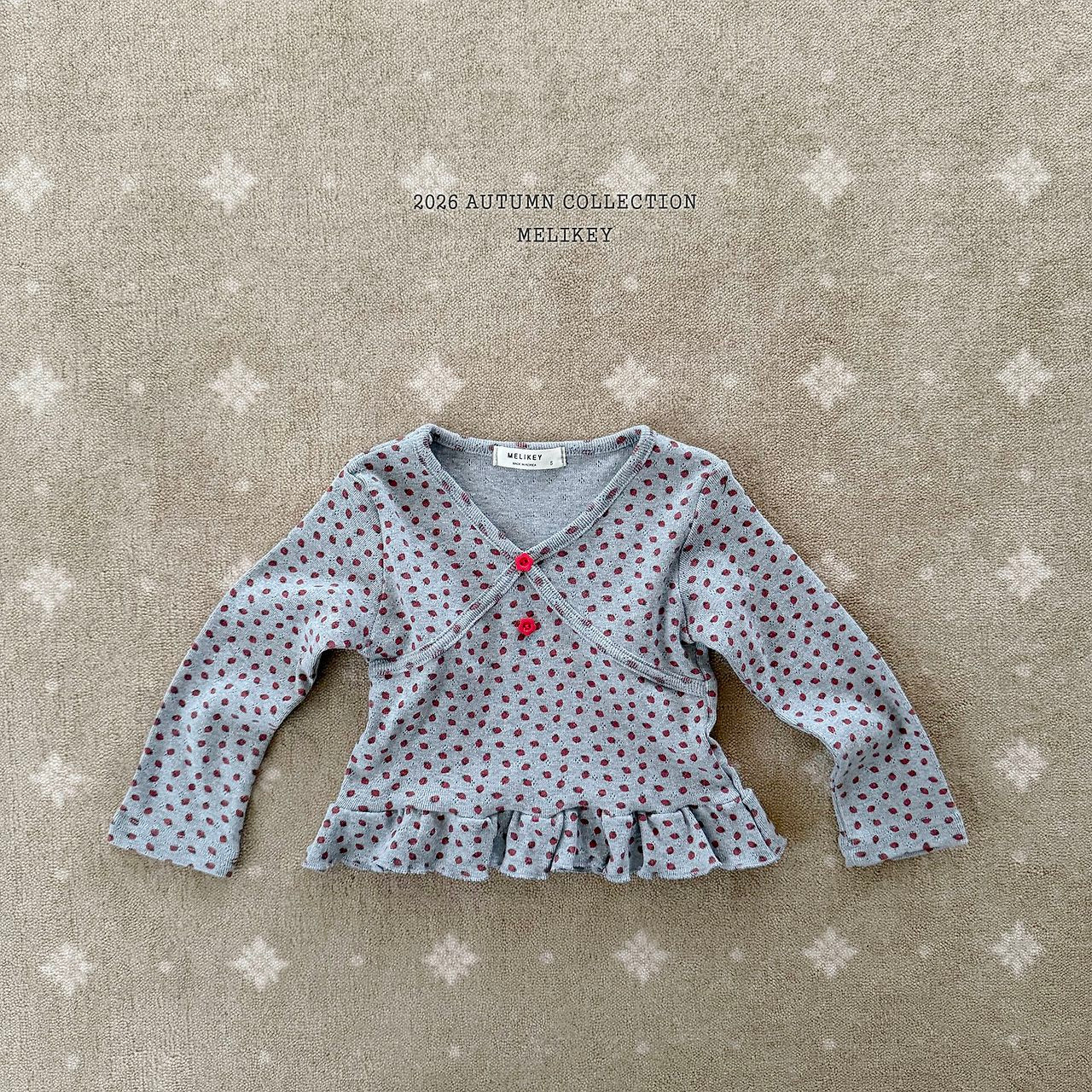 ［Melikey］Mini strawberry tee