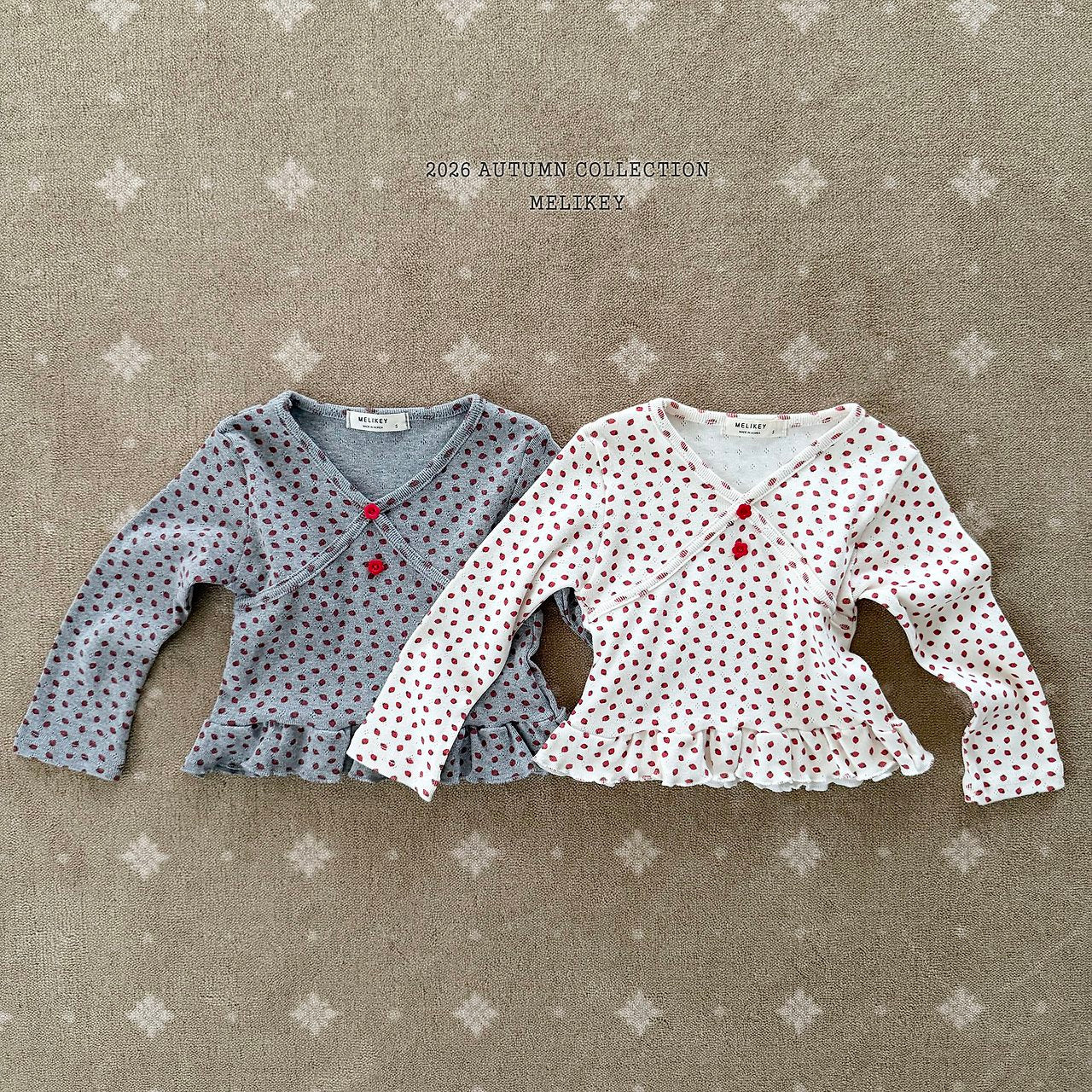 ［Melikey］Mini strawberry tee