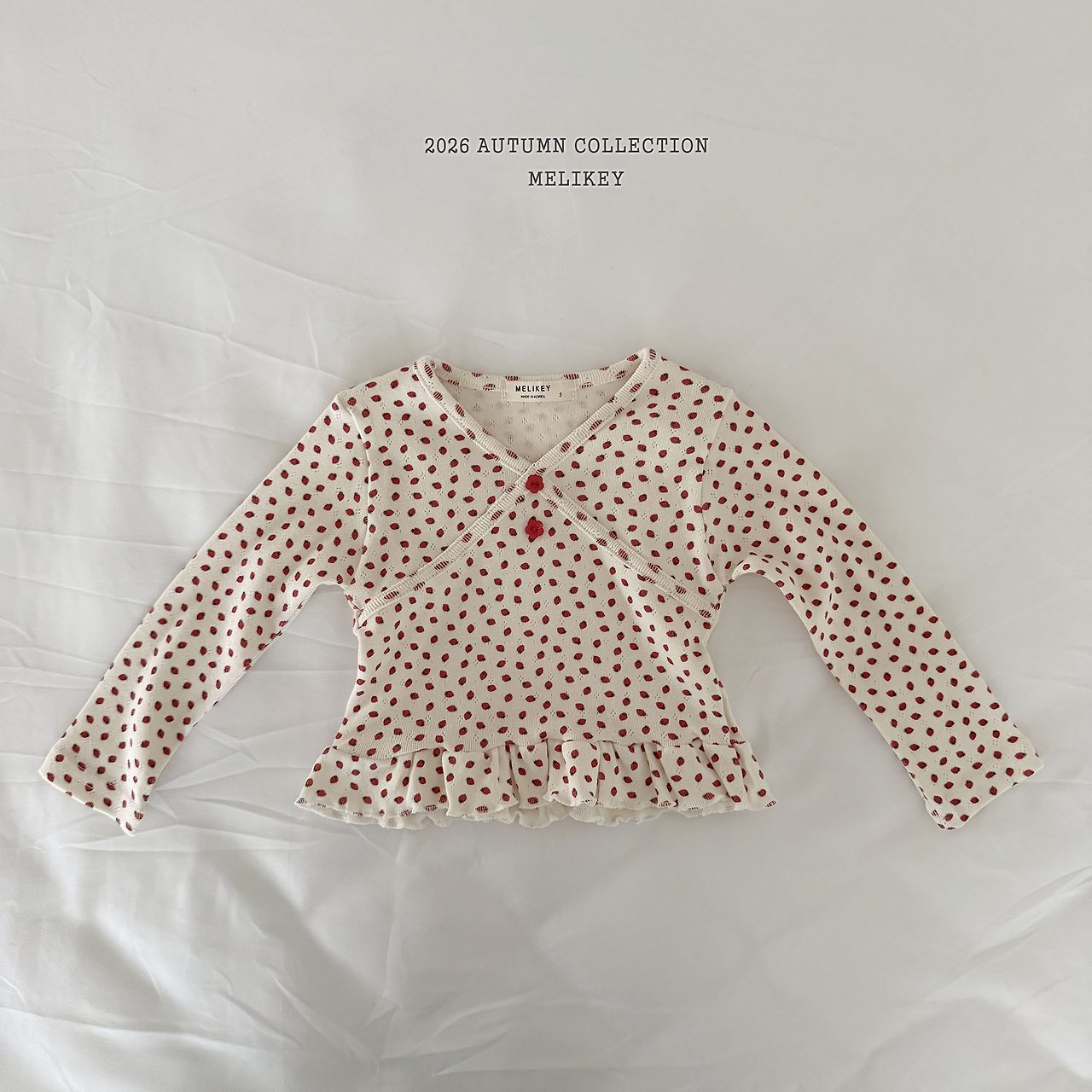 ［Melikey］Mini strawberry tee