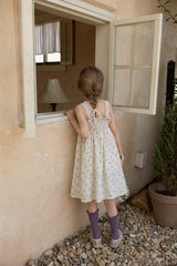 ［perrobebe］Heloise smock one-piece (lavender)