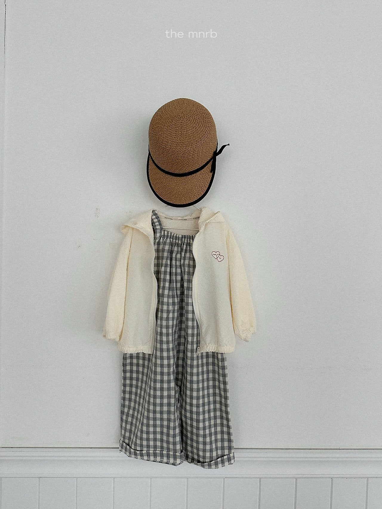 ［minirobe］Multi check overalls