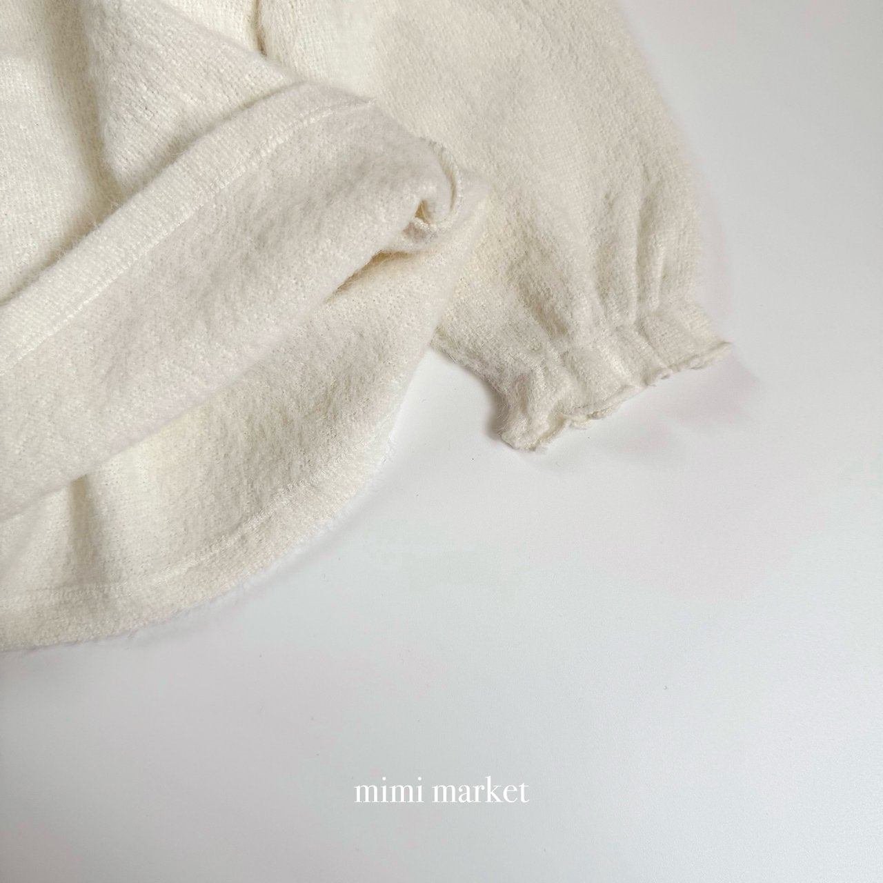 [mimi market] Softy collar tops