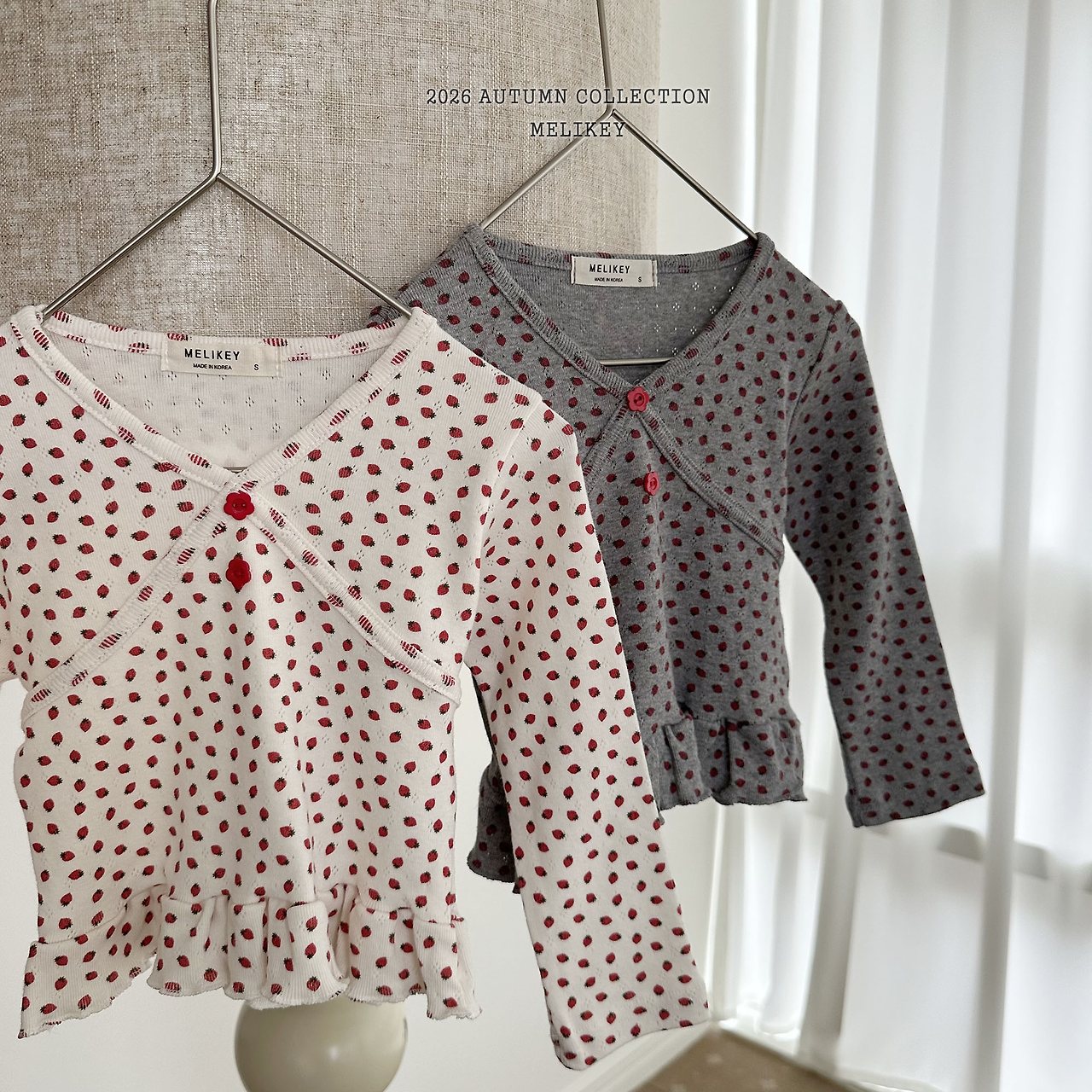 ［Melikey］Mini strawberry tee