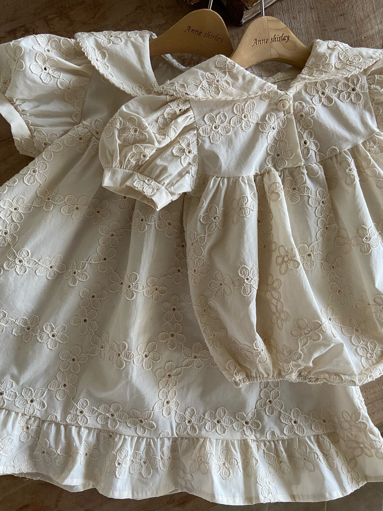 ［Anne shirley］Pure collar rompers