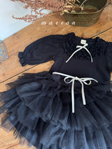 ［marron］Karen ribbon tops