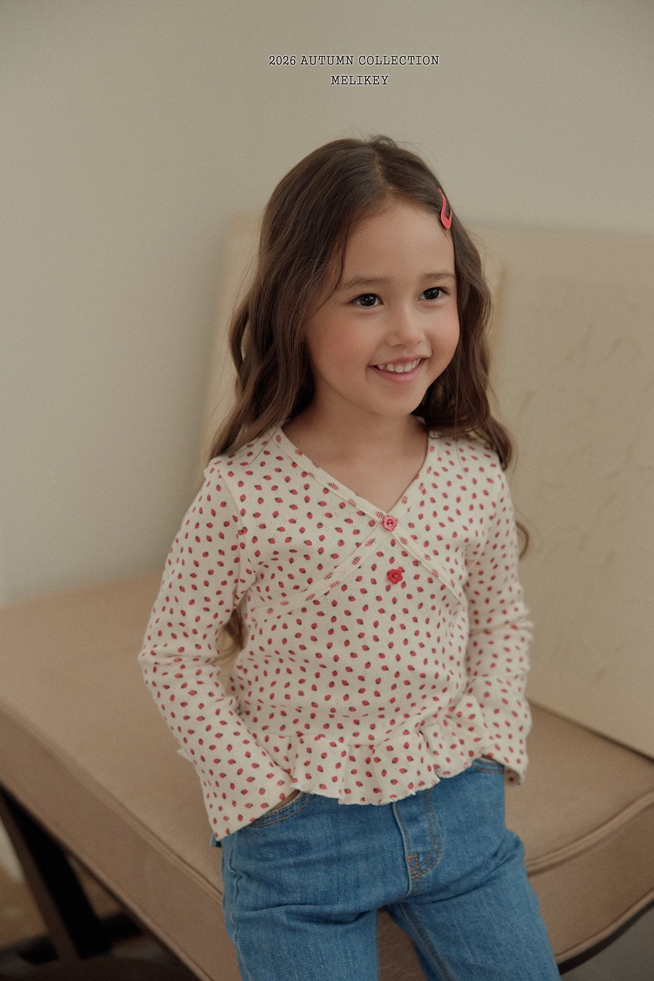 ［Melikey］Mini strawberry tee