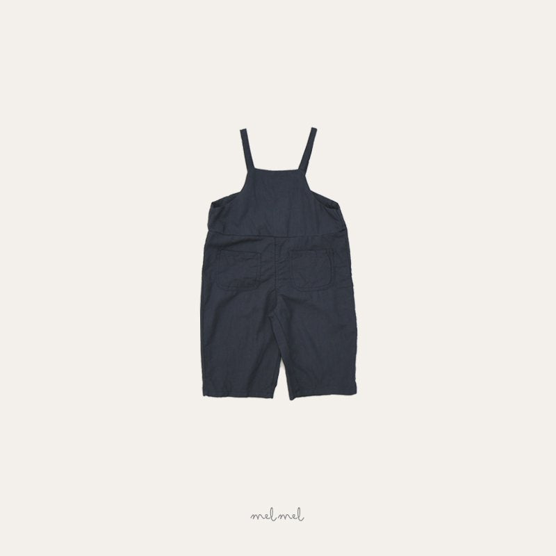 ［melmel］Linen overalls
