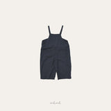 ［melmel］Linen overalls