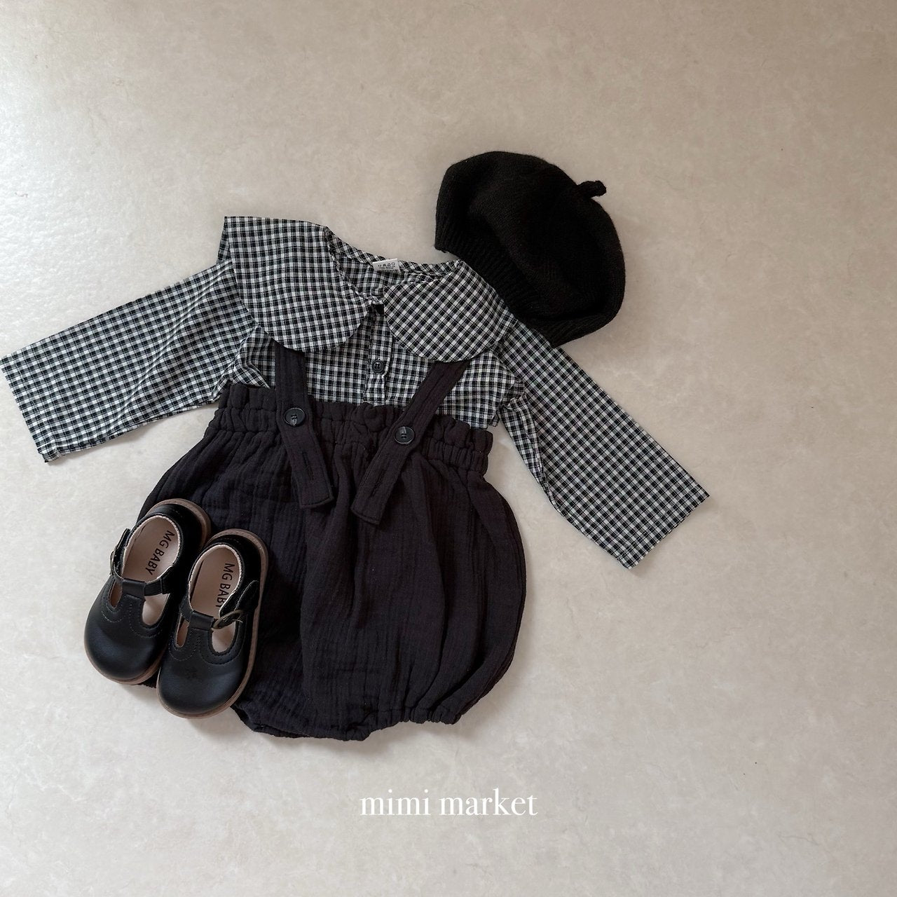 ［mimi market］Ozzie supender bloomer