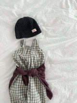 ［minirobe］Multi check overalls