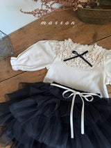 ［marron］Karen ribbon tops