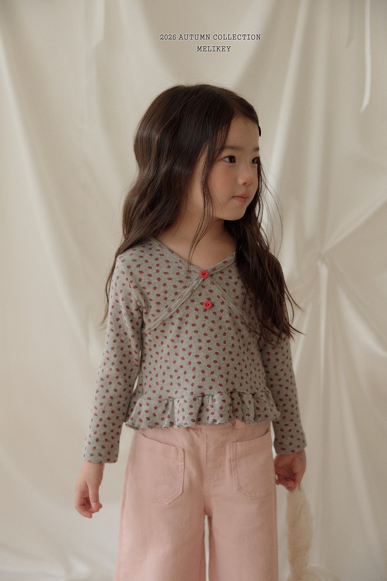 ［Melikey］Mini strawberry tee