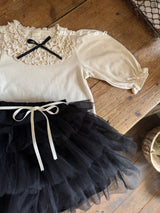 ［marron］Karen ribbon tops