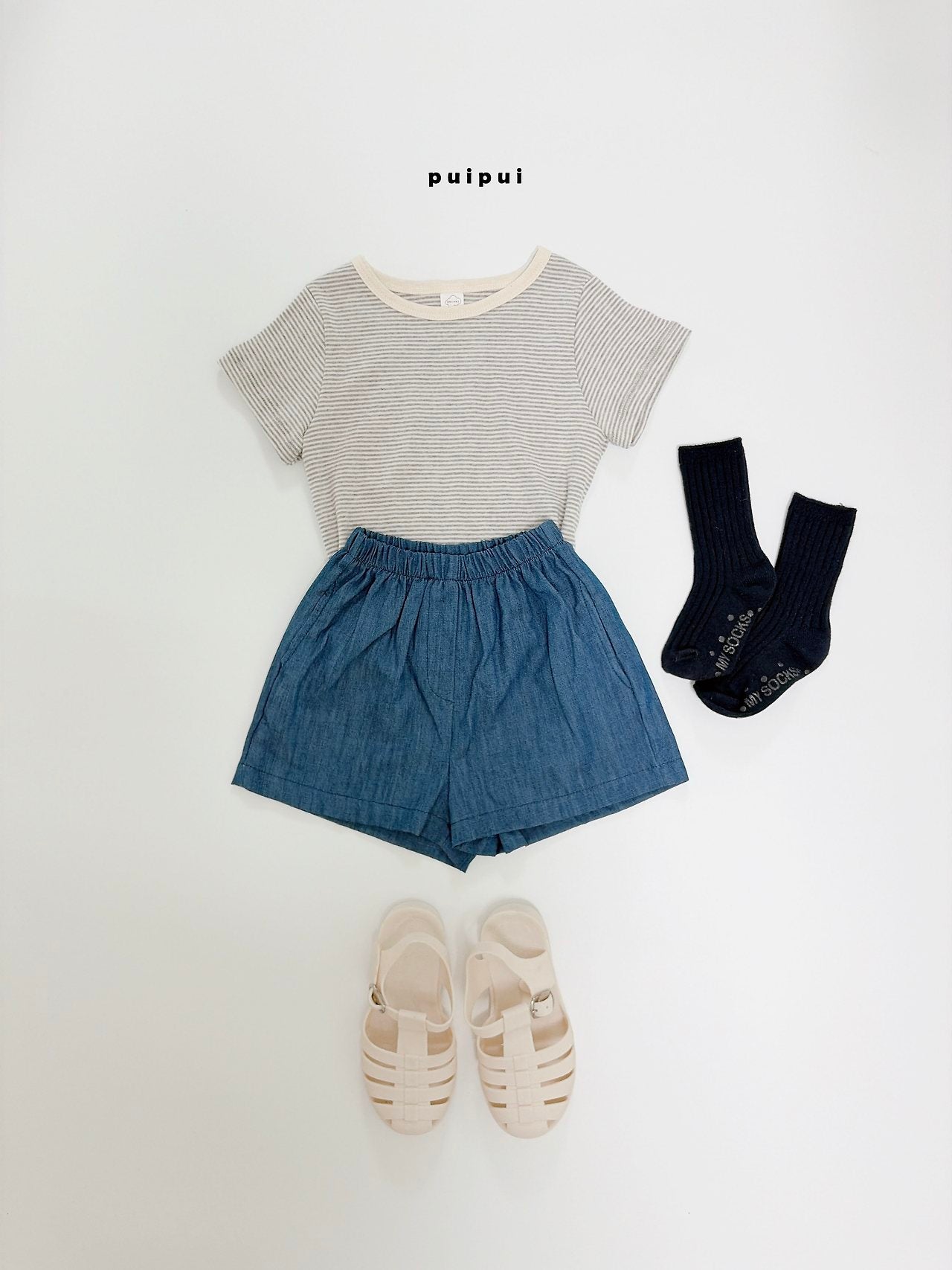 ［puipui］Fresh short pants