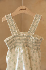 ［perrobebe］Heloise smock one-piece (mint)