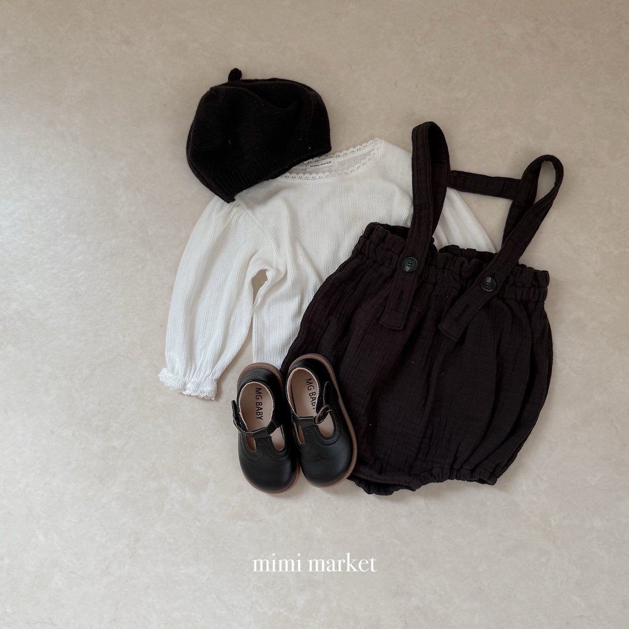 ［mimi market］Ozzie supender bloomer