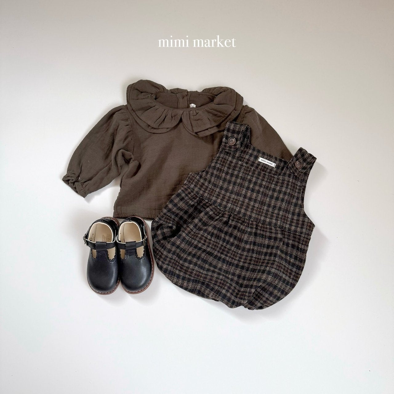 [mimi market] Dublin check suit