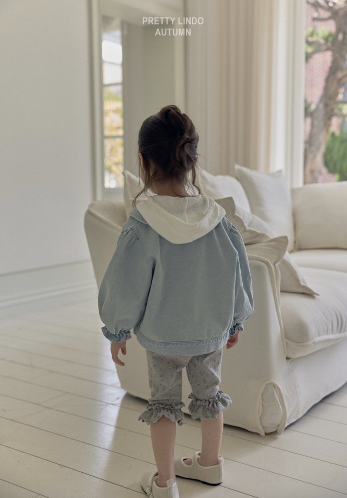 ［LINDO］Garden frill pants