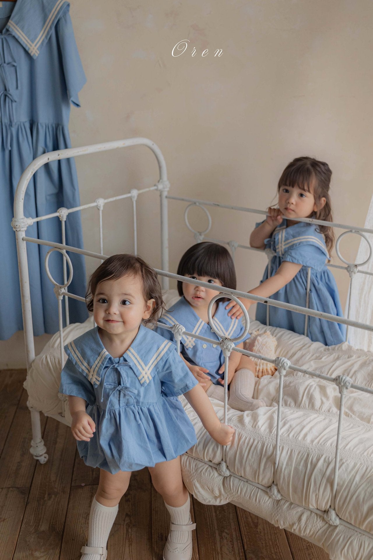 ［OREN］Mare sailor one-piece (kids)