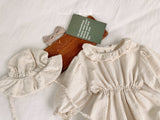 ［valubebe］Dot frill bebe suit (baby)