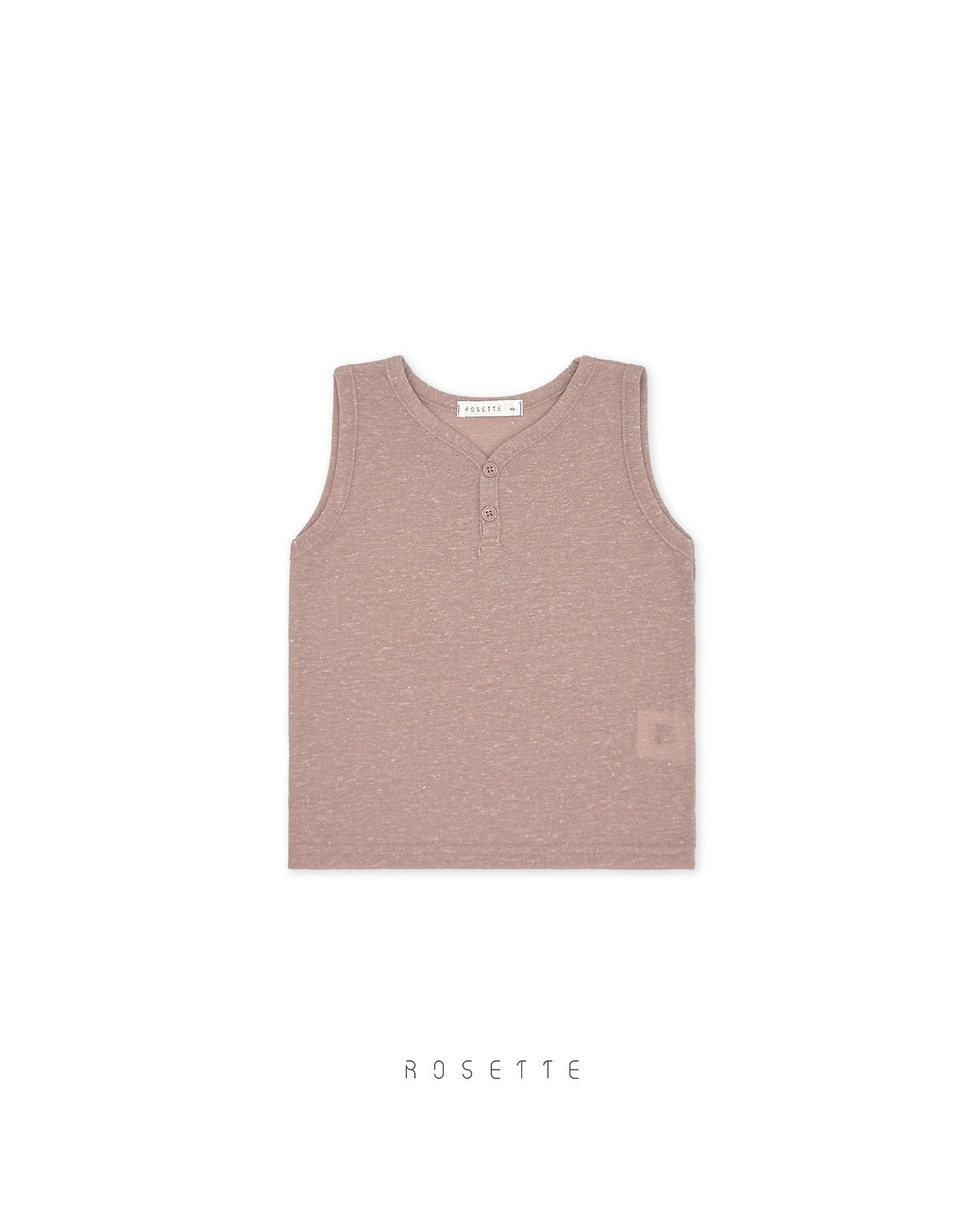 ［ROSETTE］Mare button sleeveless tops