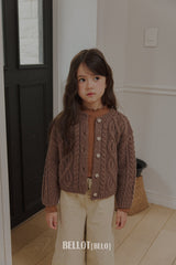 ［BELLOT］Alpha wool cardigan (kids)