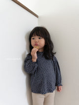 ［mimi market］Flower puff tops