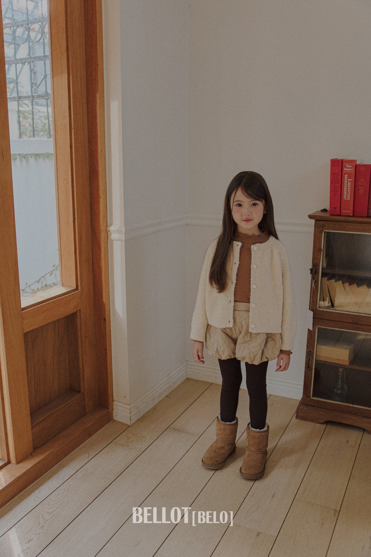 ［BELLOT］Mellow warm tops (kids)