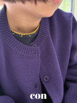 ［con］Color cardigan