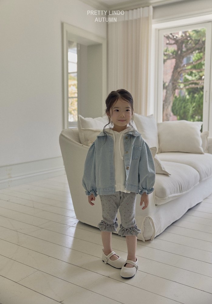 ［LINDO］Garden frill pants
