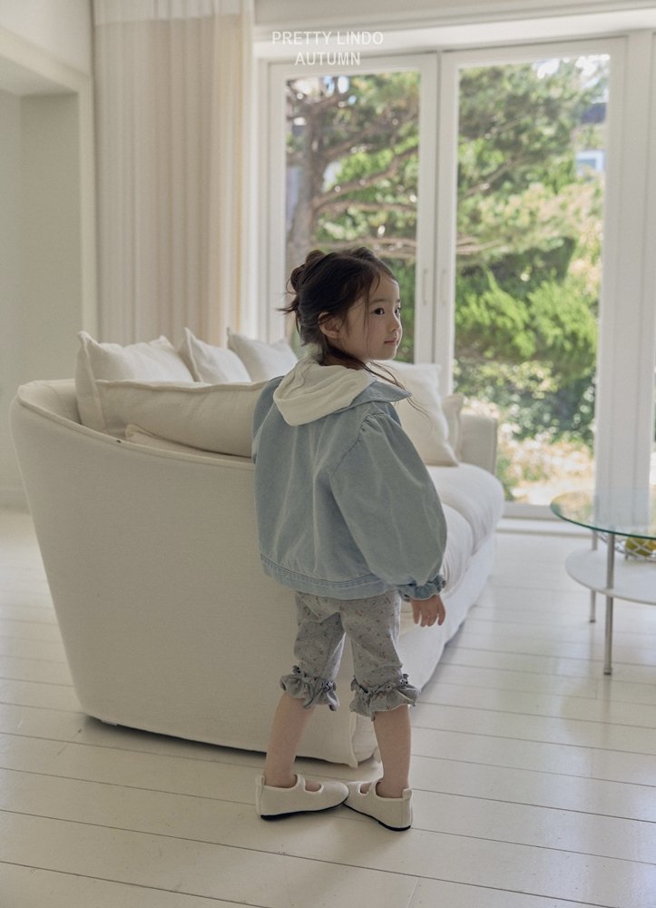 ［LINDO］Garden frill pants