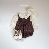 [mimi market] Dublin check suit