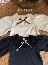 ［marron］Karen ribbon tops