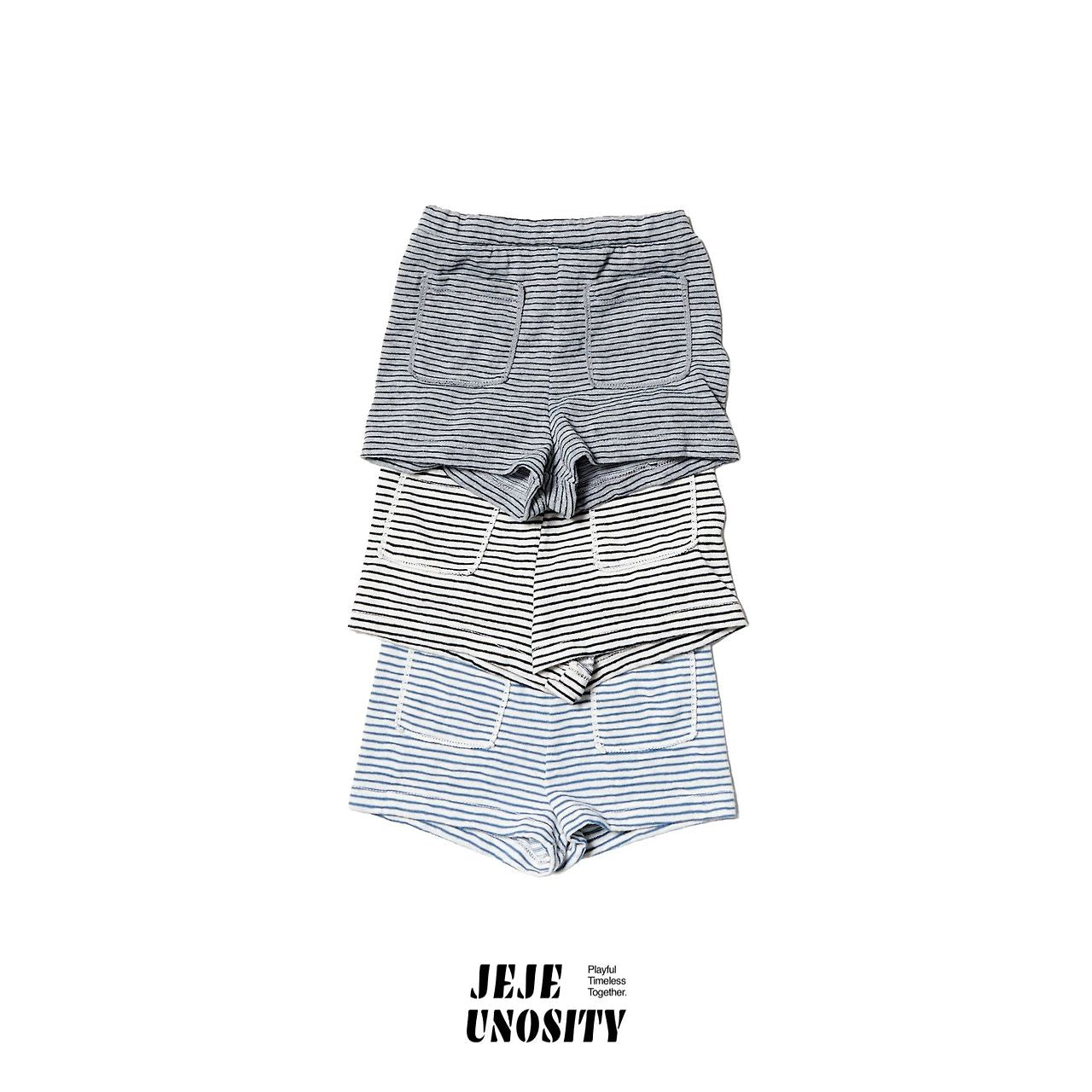 ［jejeunosity］Pocket stripe pants