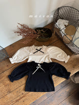［marron］Karen ribbon tops