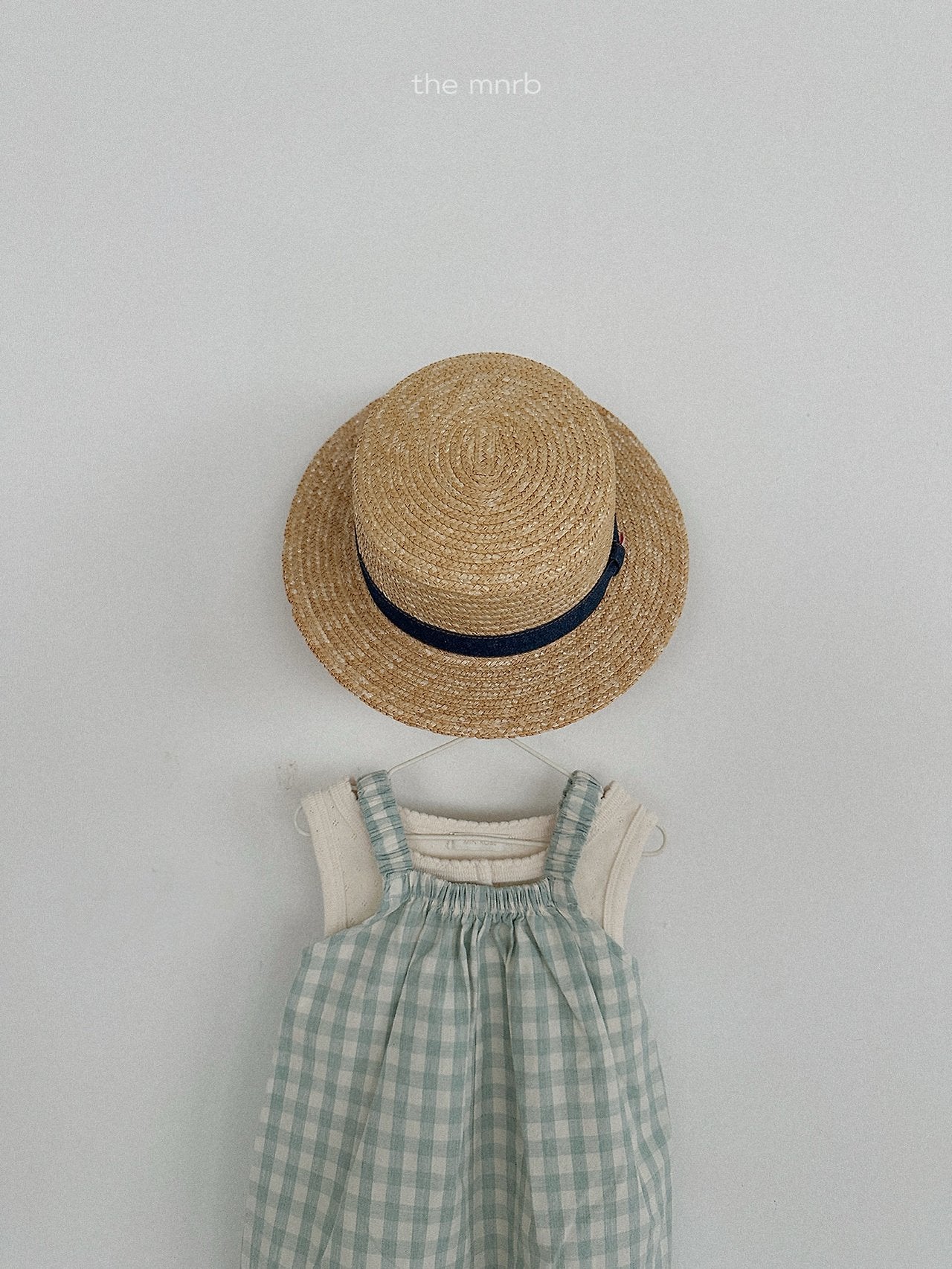 ［minirobe］Multi check overalls