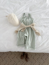 ［minirobe］Multi check overalls