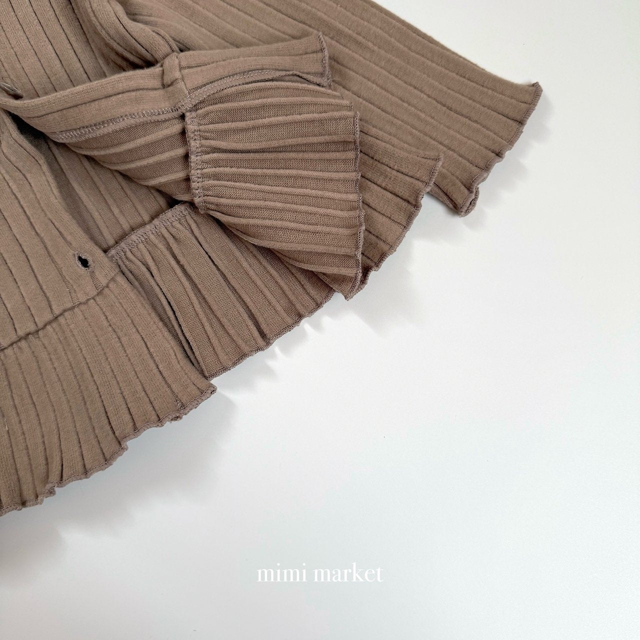 [mimi market] Nnow frill cardigan