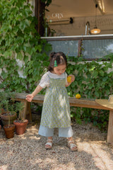 ［OREN］Rosera smock camisole one-piece