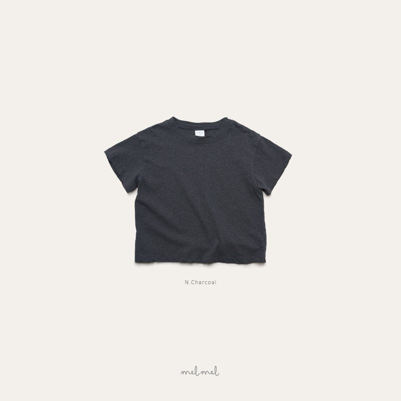 ［melmel］Slub tee