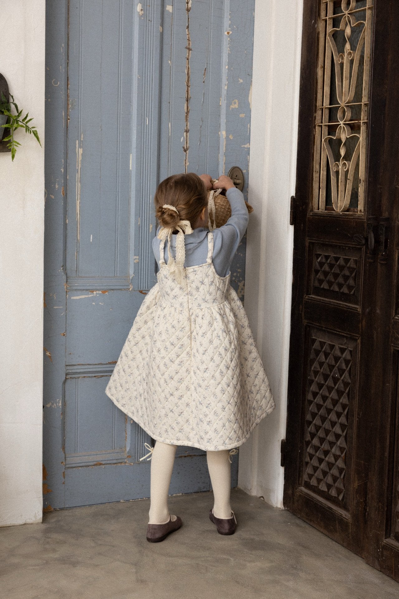 ［perrobebe］Aisha padding one-piece