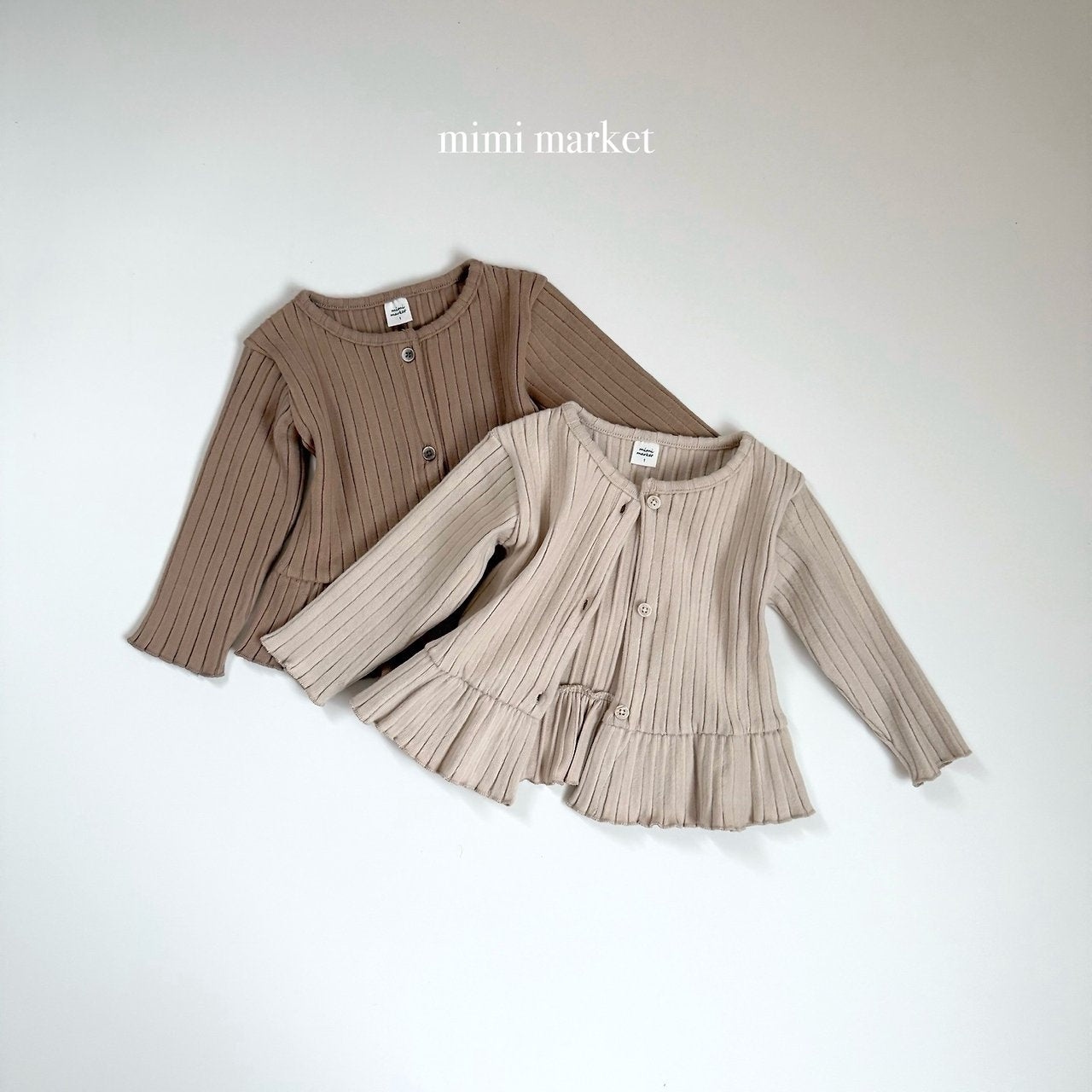 [mimi market] Nnow frill cardigan