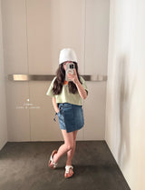 ［comma］Wrap skirt pants