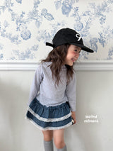 ［second moment］Lolo ribbon mellow tops