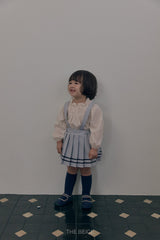 ［The beige］Pleated Skirt